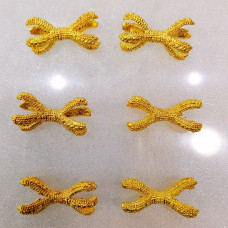 Altın Kaplama Pençe Formlu Özel Dokulu Takı Ara Malzemesi - Tasarım Aparat