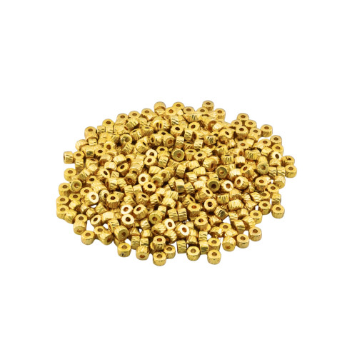 4x5 mm Mat Altın Kaplama Zamak Döküm Ara Model 4x5 mm Mat Altın Kaplama Zamak Döküm Ara Model