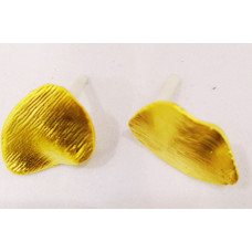 Altın Kaplama Pirinç Küpe Malzemesi (1çift)