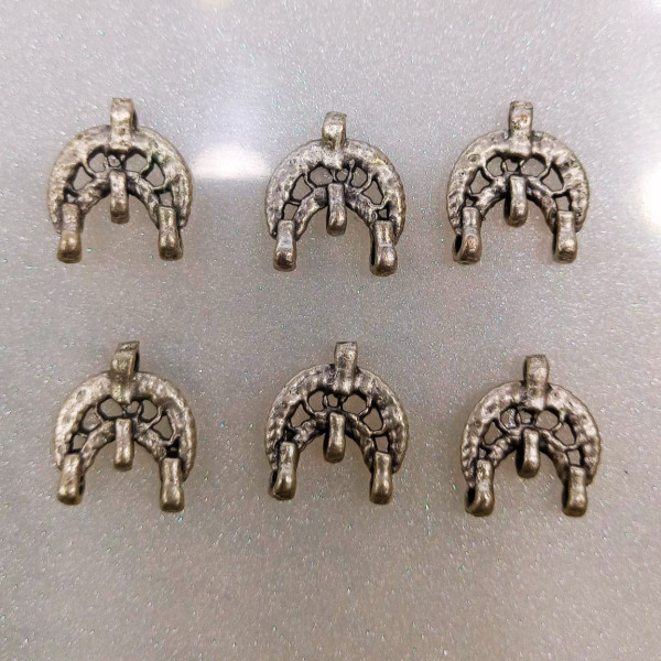 Antik Gümüş Kaplama Otantik Metal Takı Sallantısı Antik Gümüş Kaplama Otantik Metal Takı Sallantısı