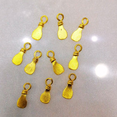 Altın Kaplama Minimal Damla Formlu Takı Sallantı Aparatı (1 Adet)